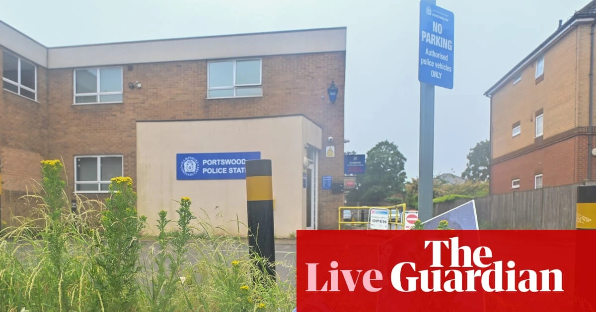 UK politics: Hampshire chief constable says his force ‘sorry for handcuffing and arresting’ Henry Nowak – as it happened