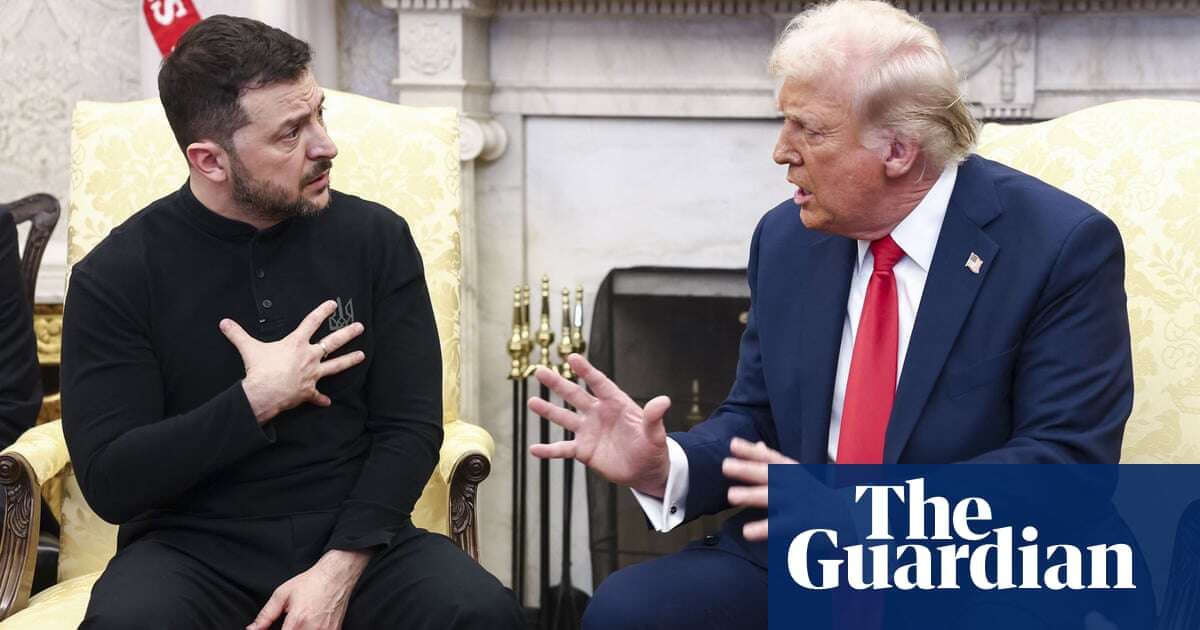 ‘Bewildering’: US media and politicians react to Trump’s televised attack on Zelenskyy