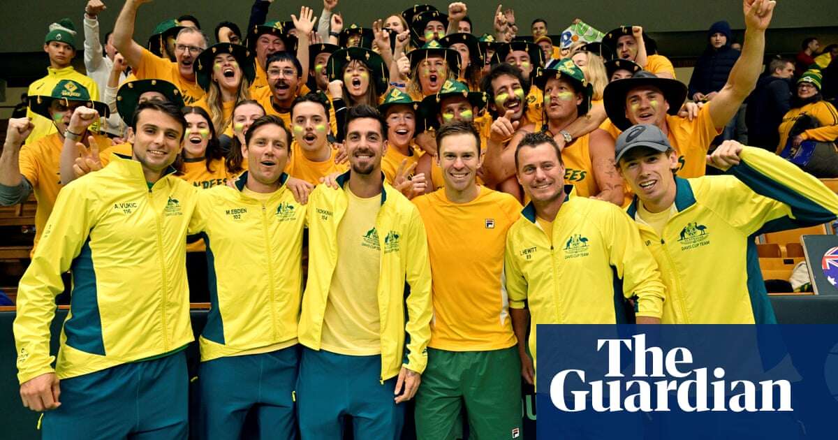 Olympic champions reunite to seal Australia’s Davis Cup win over Sweden