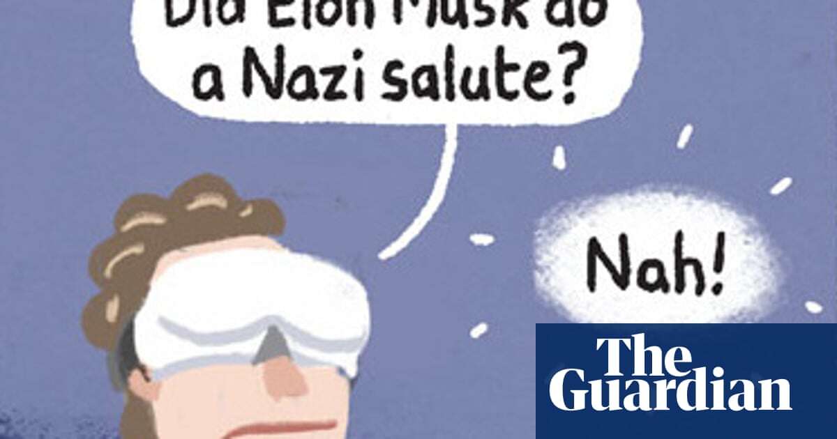 Not sure about Elon Musk’s salute? Let’s run it through Normalize … the Stephen Collins cartoon