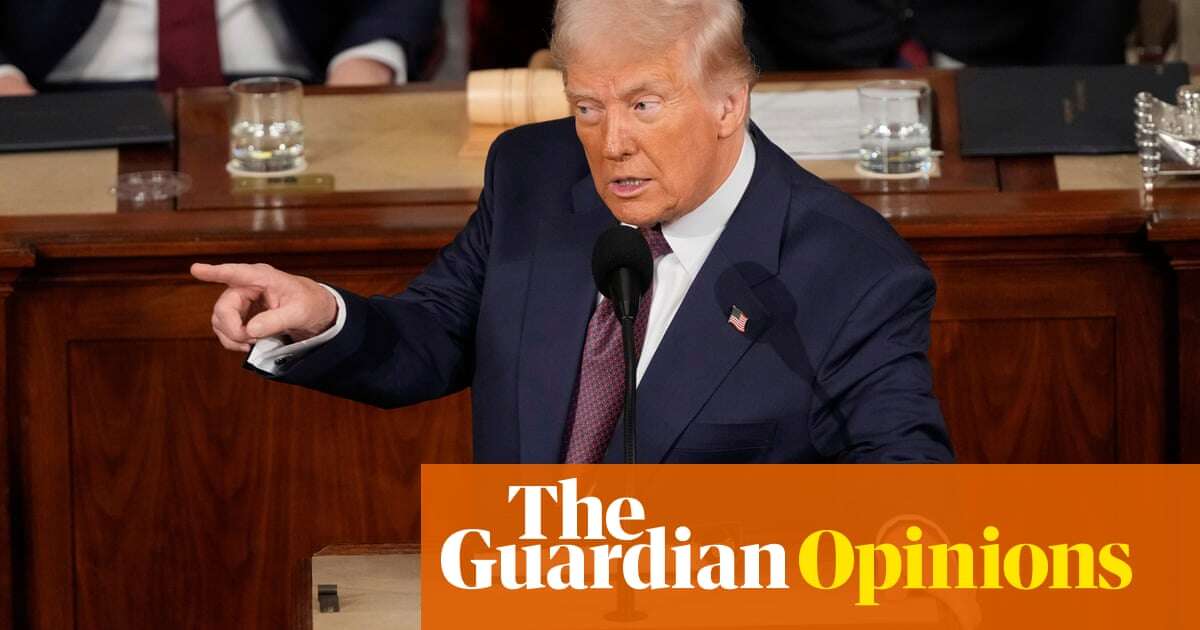 As Republicans thunderously applauded and Democrats walked out in droves, Trump’s Congress speech showcased the US divide | Lloyd Green