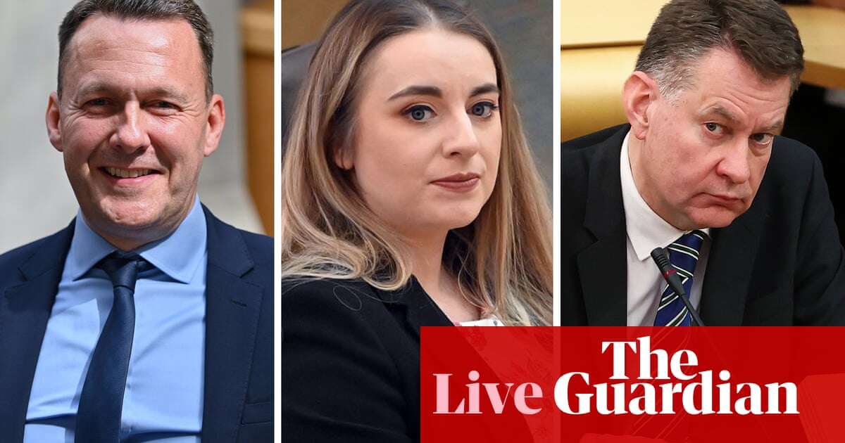 New leader of Scottish Conservatives to be announced – UK politics live