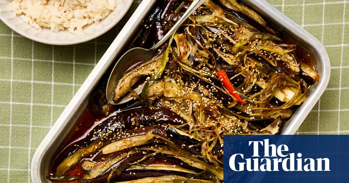 Meera Sodha’s vegan recipe for soy, sake and sesame oil-braised aubergines | The new vegan