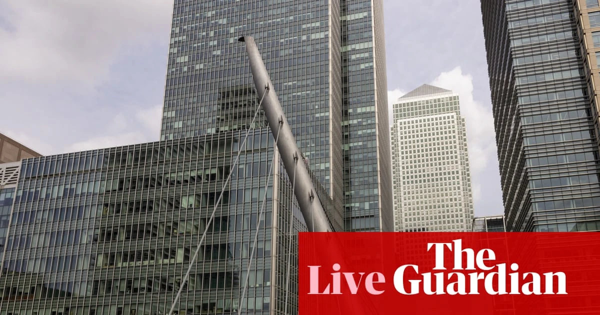 UK bonds under pressure, and pound falls, amid ‘political uncertainty’ over Starmer’s future – business live