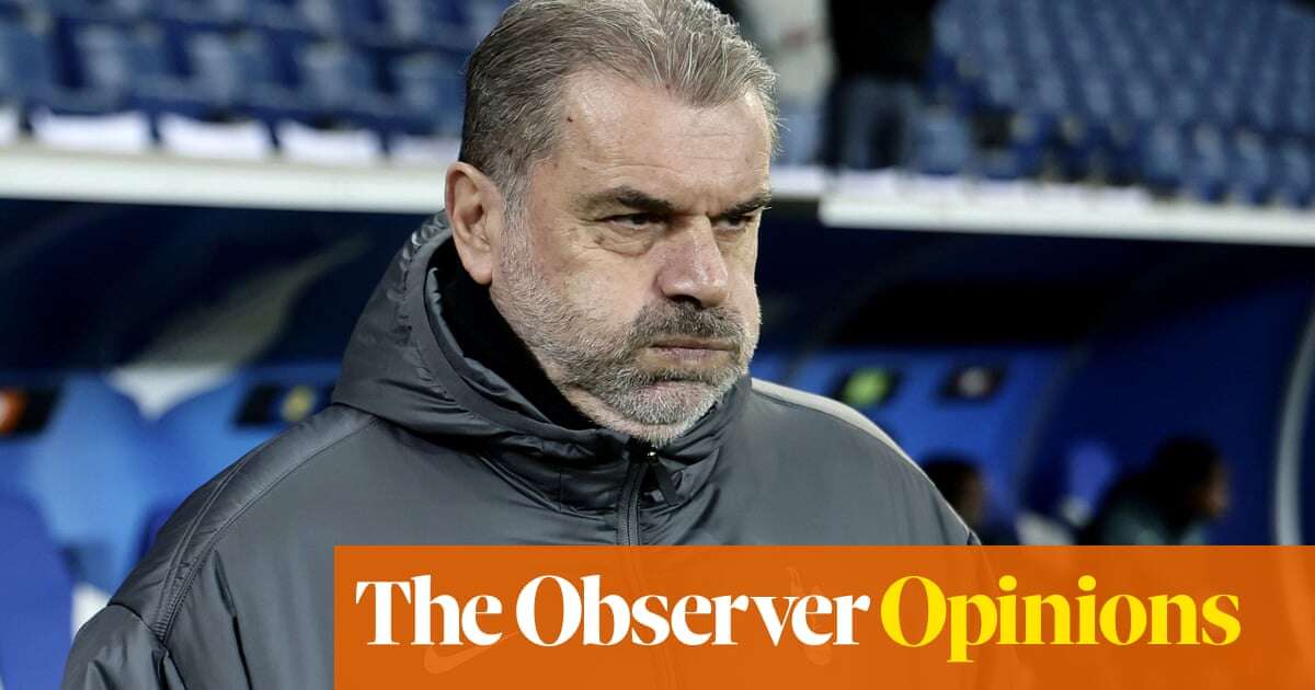 Good Ange is now Bad Postecoglou and caught in the Premier League doom spiral | Jonathan Wilson