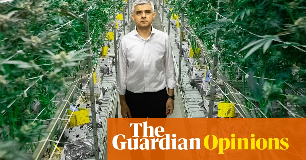 Sadiq Khan is right: Britain must decriminalise cannabis – or remain in the dark ages | Simon Jenkins