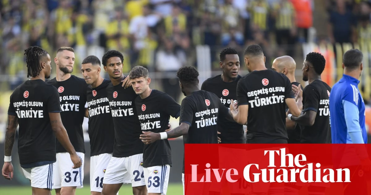 Champions League qualifying and Carabao Cup first round: football – live