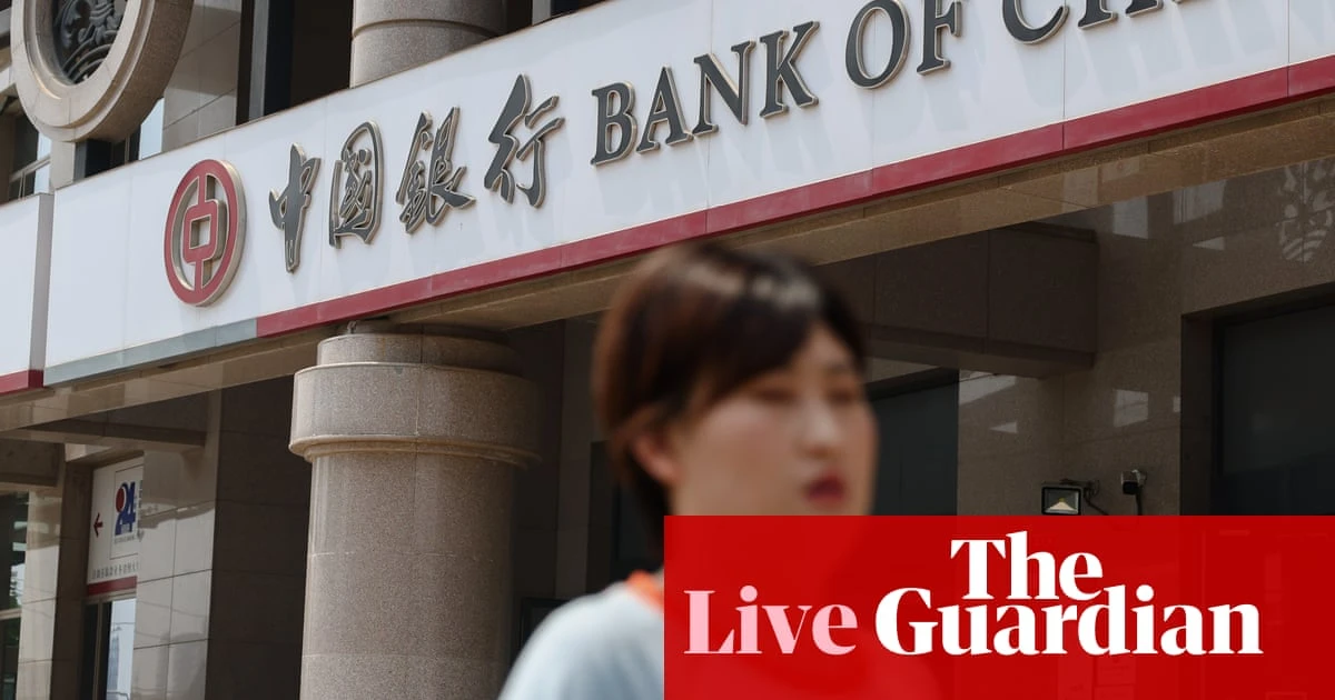 China and Australia cut interest rates; Greggs sales improve as Mac and Cheese goes viral – business live