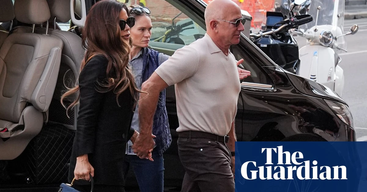 ‘Venice is worn out’: locals see Jeff Bezos wedding as symbol of city’s ills
