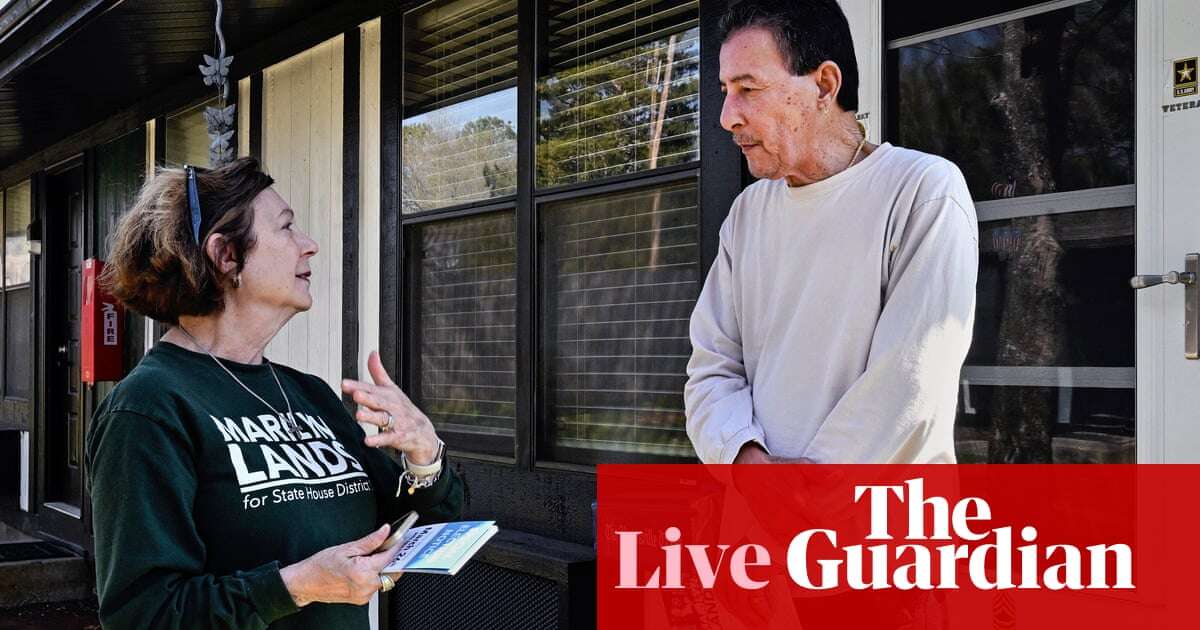 Democrat wins state House seat in deep-red Alabama after campaigning for IVF and abortion rights – US politics live