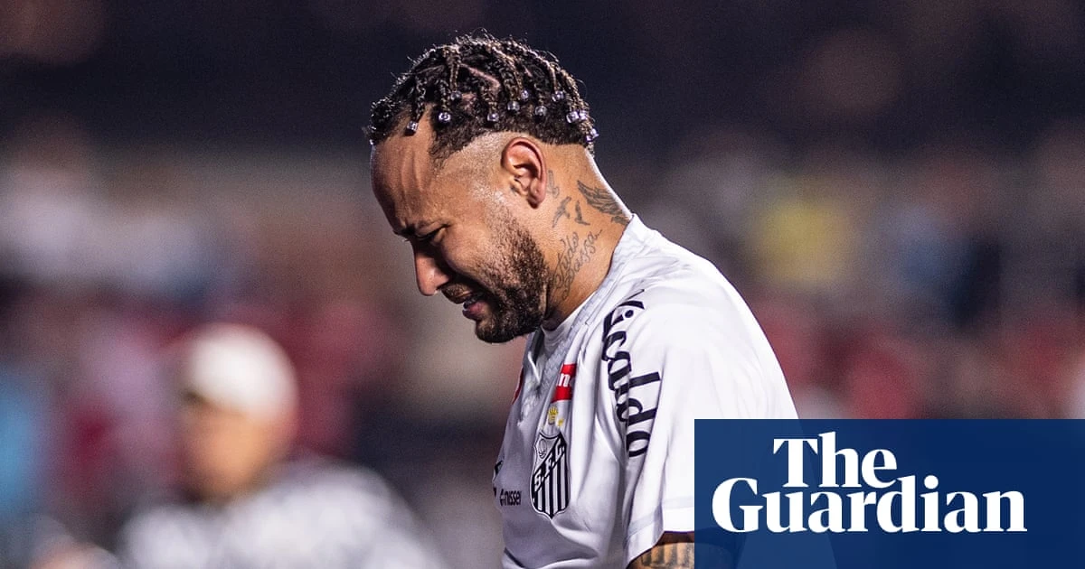 Tearful Neymar ‘ashamed’ as heaviest defeat ends in sacking of Santos coach