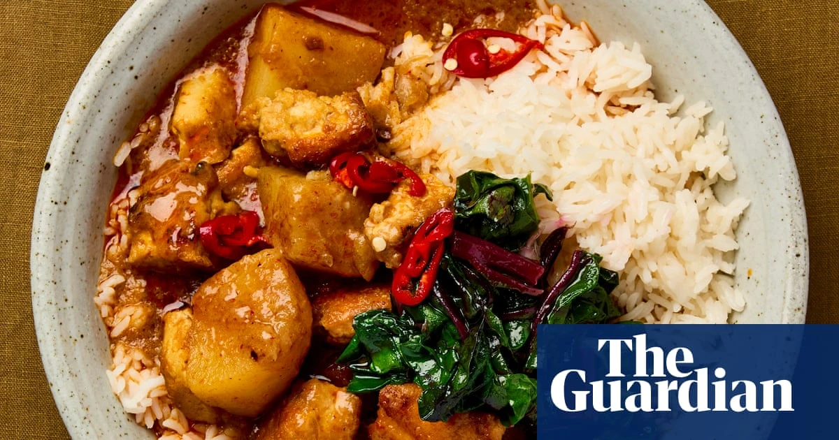 Meera Sodha’s recipe for Massaman tofu and potato curry with rainbow chard | The new vegan