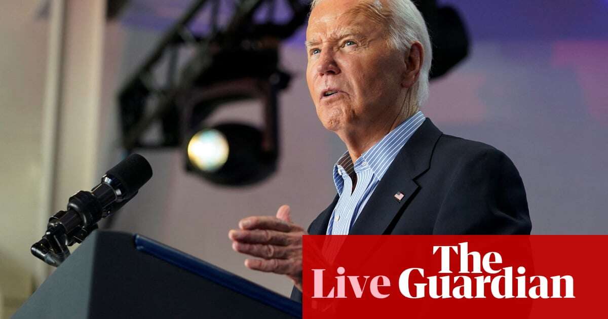 Biden defiant as America reacts to make-or-break TV interview – live