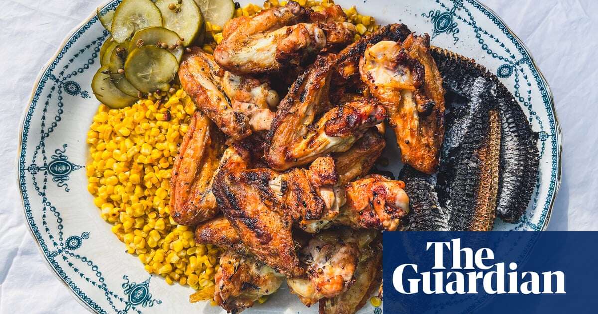 How to use spent corn cobs as a flavouring for barbecued wings – recipe | Waste not