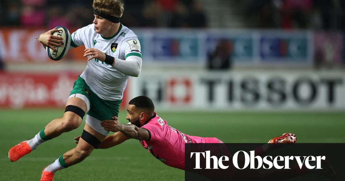 Pollock wows with brace of tries despite Northampton’s loss at Stade Français