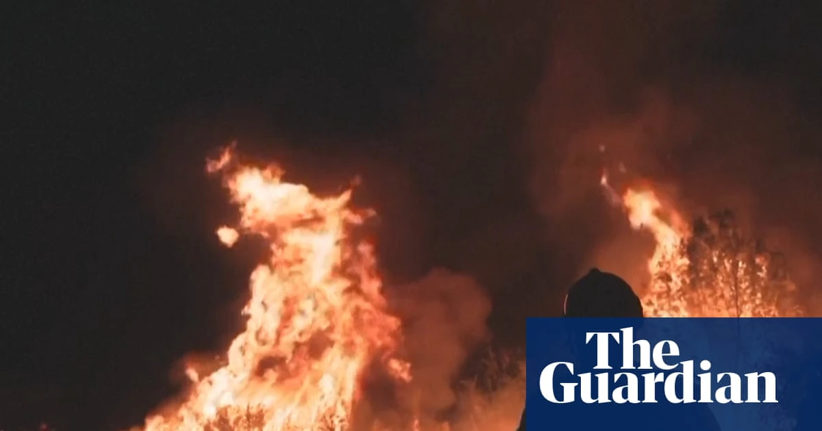 Firefighters in Spain and France battle raging wildfires – video
