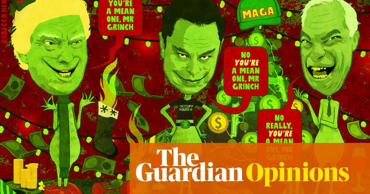 Rebecca Hendin on who’s the meanest Mr Grinch – cartoon