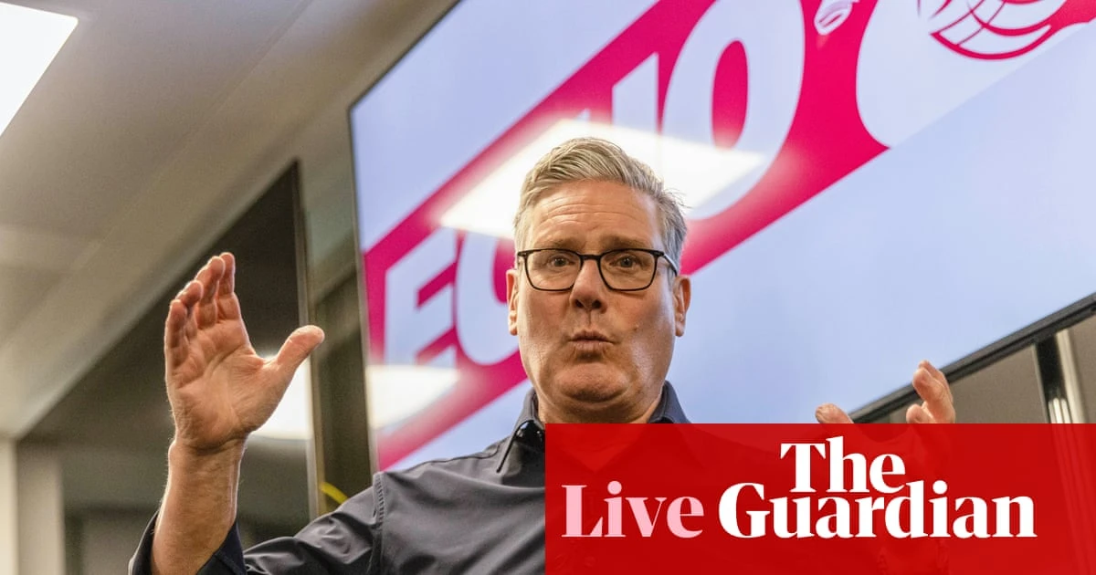 Starmer calls on Labour to to stop ‘navel-gazing’ and join ‘fight of our times’ as Labour conference begins – UK politics live