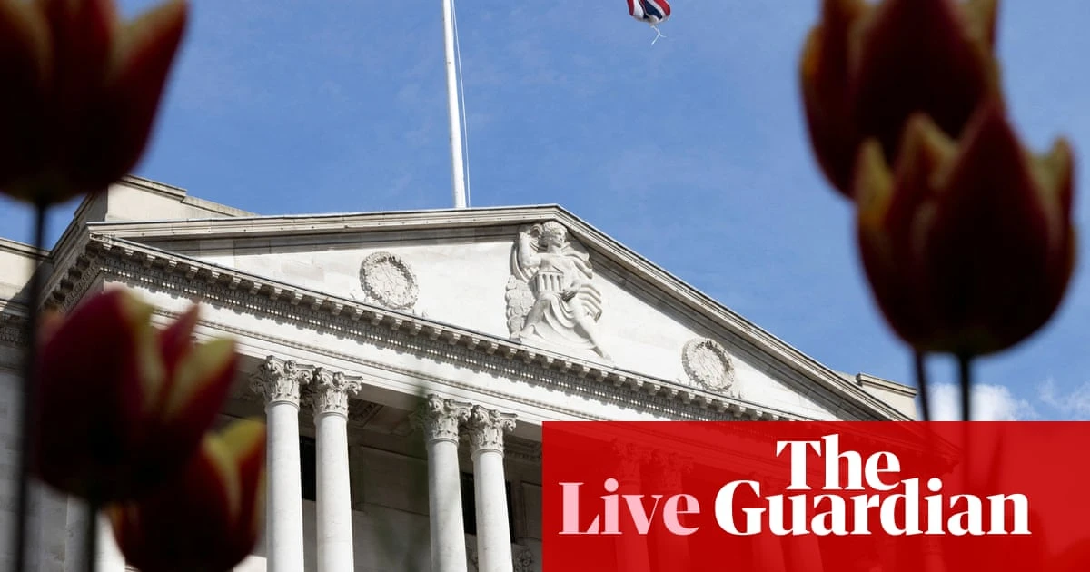 Pound hits three-week low after Bank of England says slowing jobs market could prompt rate cut – business live