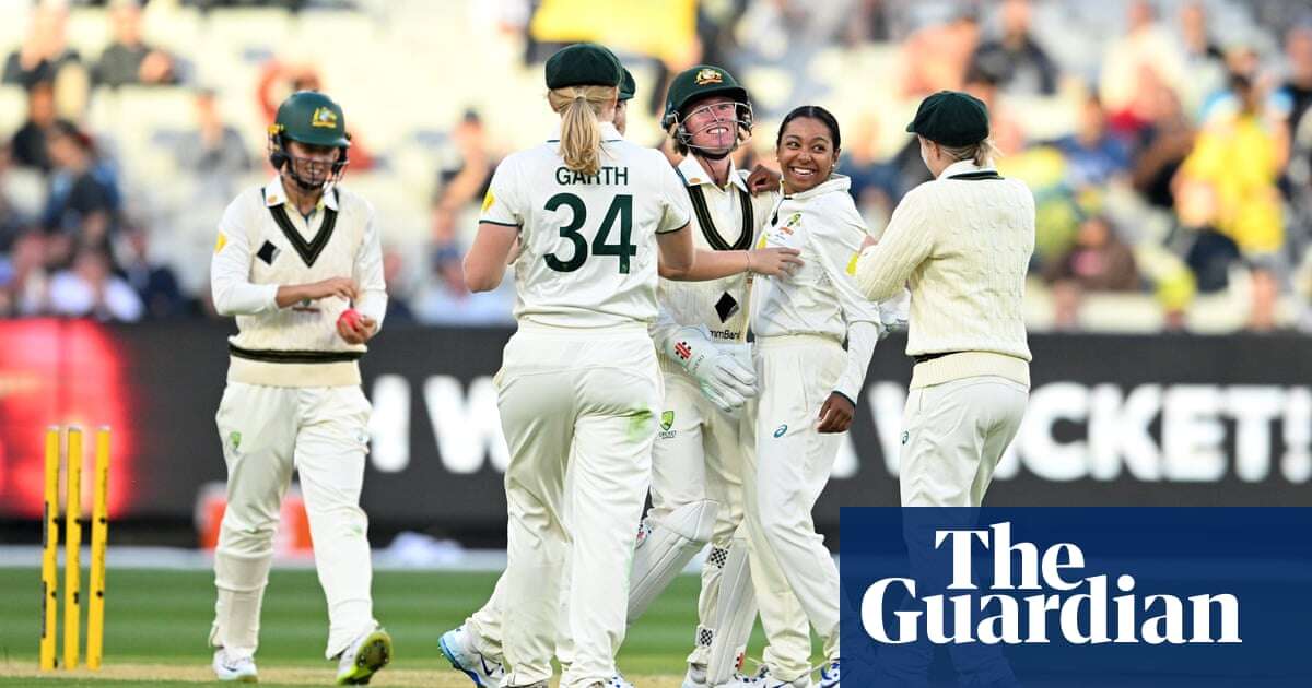 Australia’s King spins web that beguiles England’s batters in women’s Ashes Test