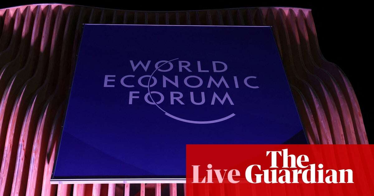 Davos day one: Von der Leyen, Zelenskyy, Ding and Scholz to speak as Trump looms over WEF – live updates