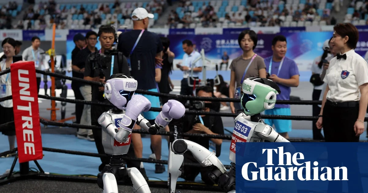 Box, run, crash: China’s humanoid robot games show advances and limitations