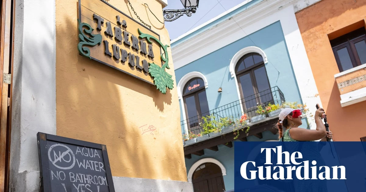 ‘As if a hurricane had passed’: Puerto Ricans at breaking point after weeks without water