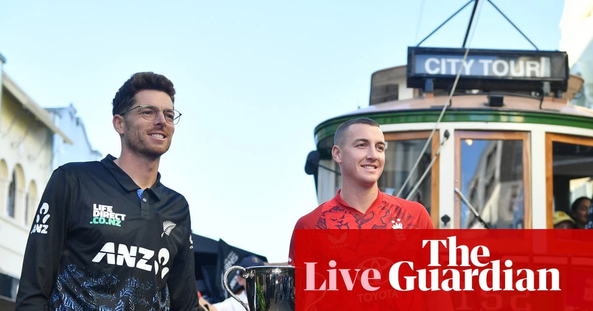 New Zealand v England: first men’s T20 cricket international – live