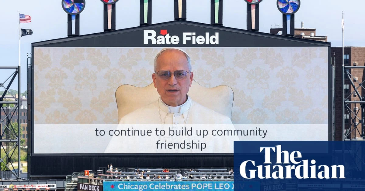 ‘South Side’ Pope Leo offers video message to Chicagoans at ballpark mass