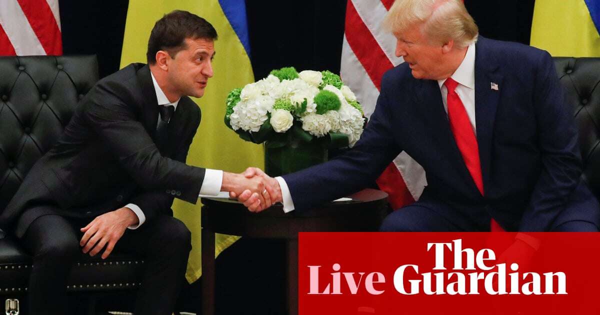 US politics live updates: Trump expected to meet with Zelenskyy in New York