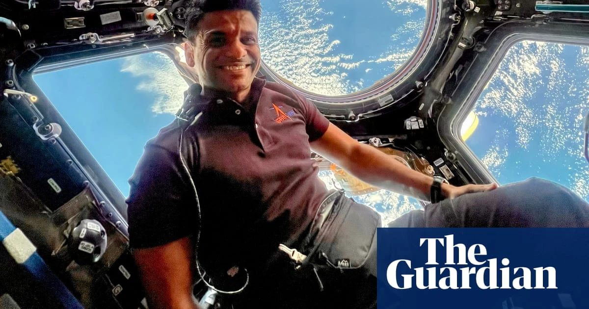 ‘I didn’t give much thought to the universe’: India’s first astronaut in 40 years inspires next generation of stargazers