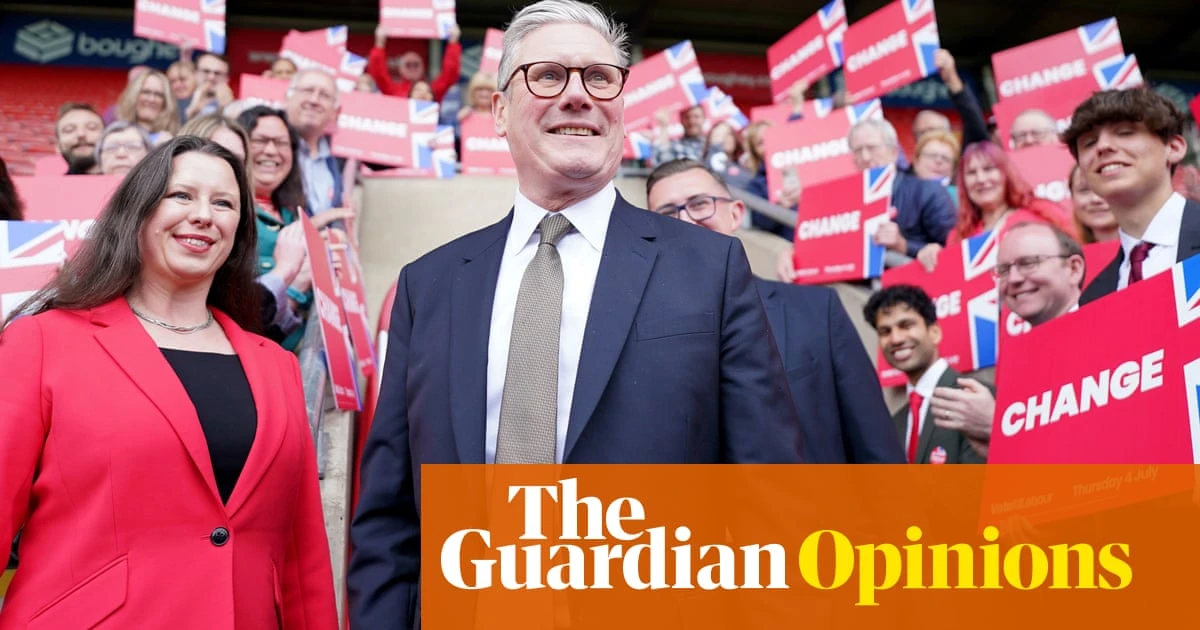 With his robot shtick, Starmer is campaigning in prose. But he’ll have to govern in poetry | Jonathan Freedland