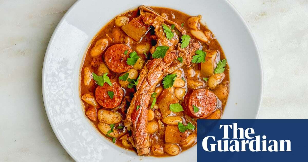 How to turn leftover cooked pork into a classic Spanish bean stew – recipe | Waste not