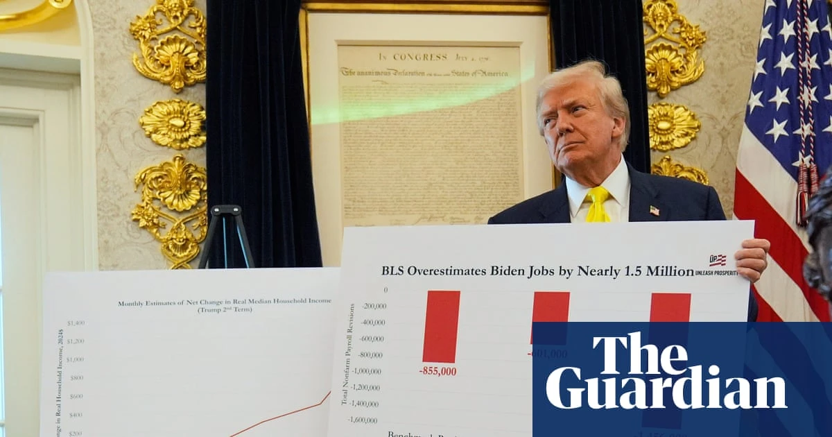 Trump firing labor statistics head won’t achieve his agenda, says former chief