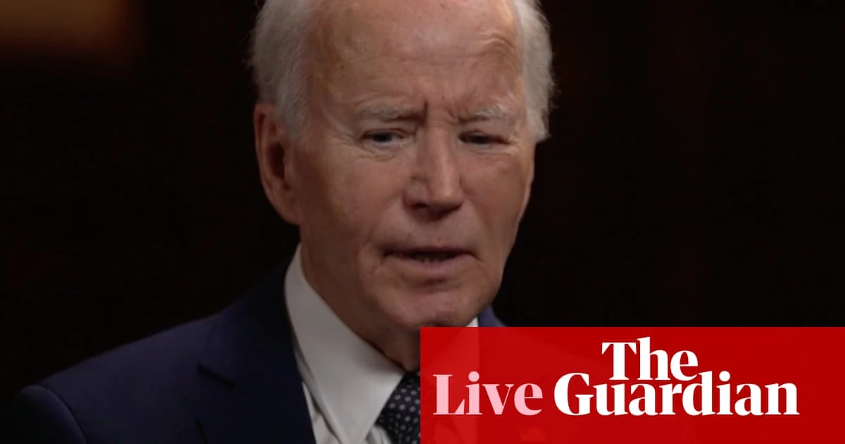 Biden warns Europe is losing confidence in US under Trump and it could change course of modern history – US politics live