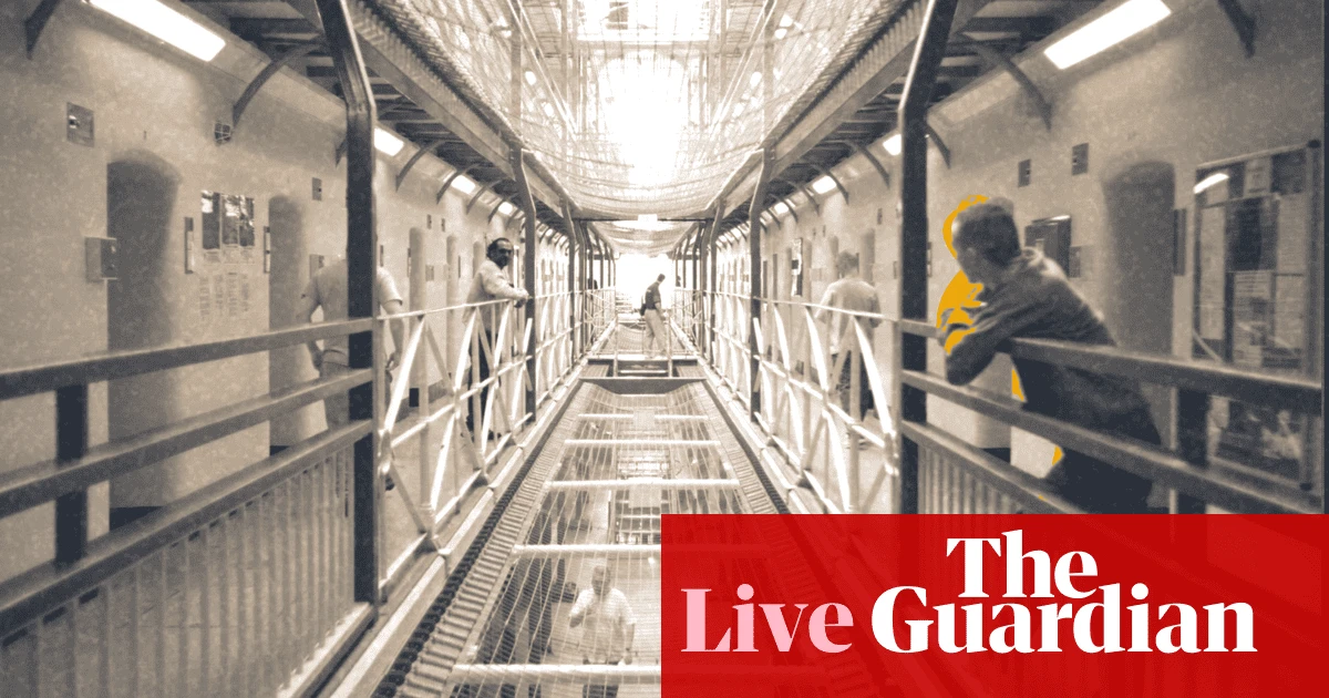 UK politics live: minister defends Labour’s justice record after warnings of threat to public safety
