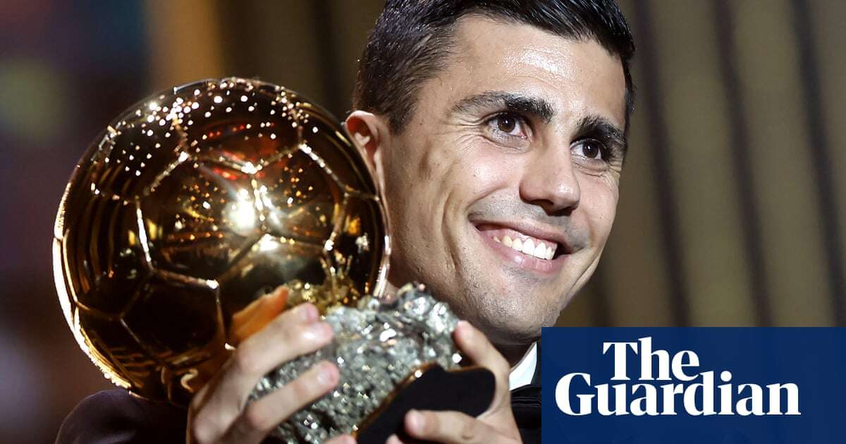 Rodri’s Ballon d’Or is an act of justice for an unsung category of footballer | Sid Lowe