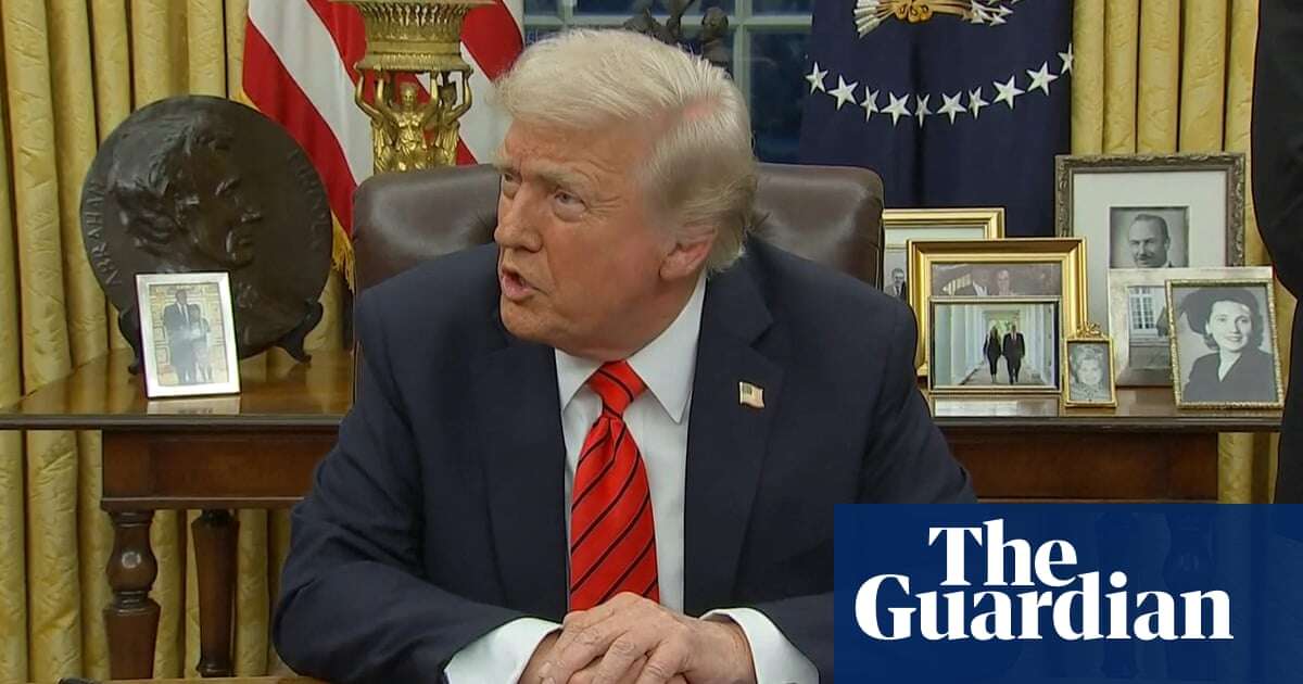 Donald Trump still giving 'great consideration' to Australia on steel tariffs – video