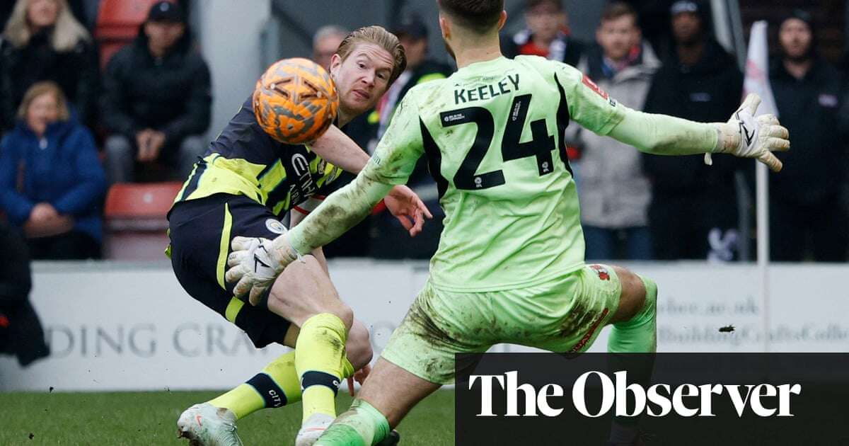 Manchester City get taste of Leyton Orient but De Bruyne seals Cup recovery