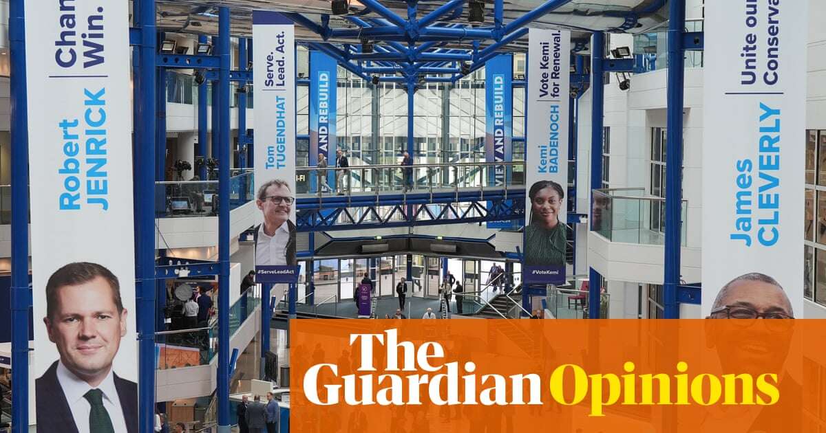 Call this a party conference? It’s more like a weird Tory festival of mass delusion | Polly Toynbee