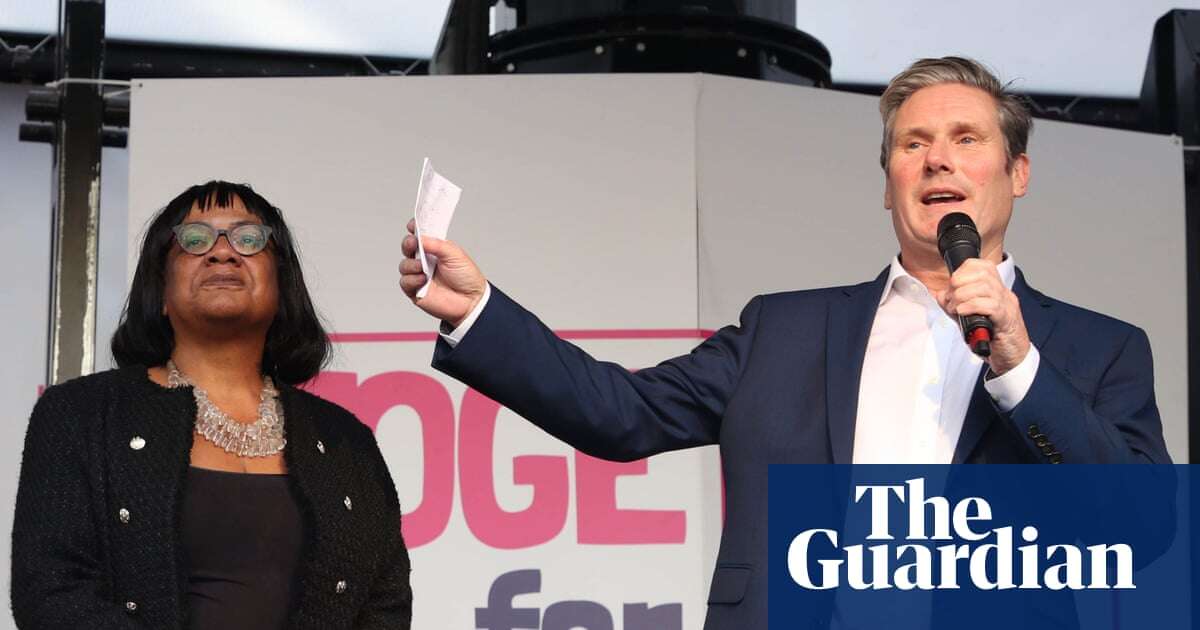 Diane Abbott accuses Keir Starmer of treating her like a ‘non-person’