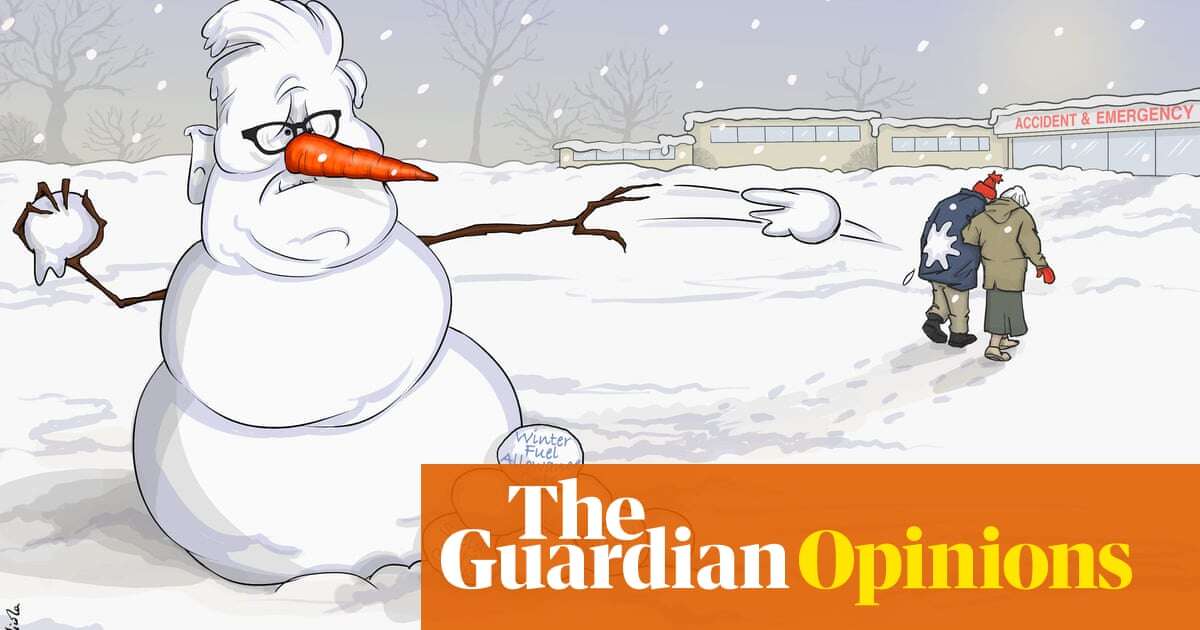 Nicola Jennings on Keir Starmer, the nasty snowman – cartoon