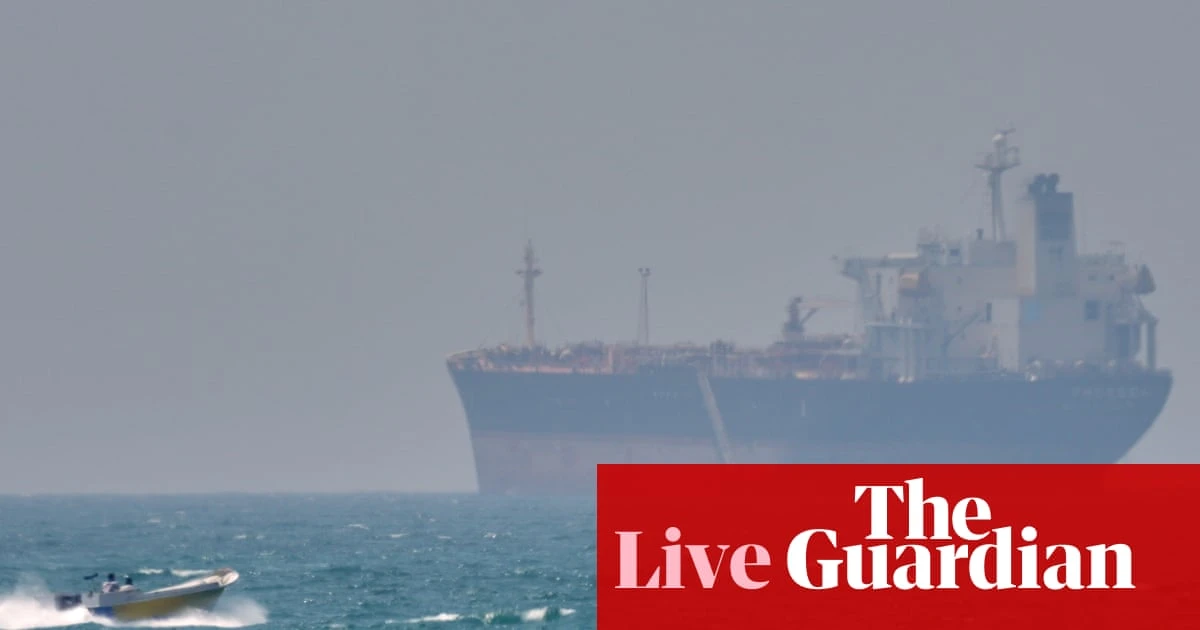 Oil price jumps with US-Iran ceasefire ‘on tenterhooks’ – business live