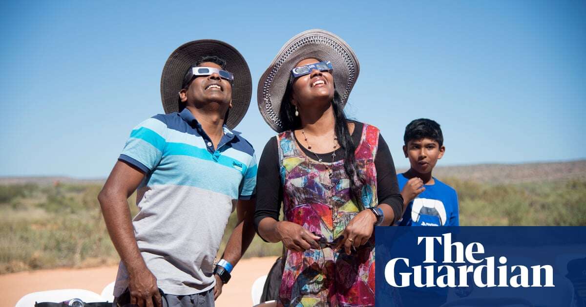 Space Total solar eclipse: emotions sky-high in Australia as thousands travel from across the globe to witness event