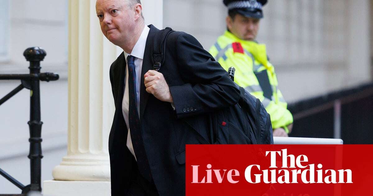 Chris Whitty expected to say he regrets saying people would not tolerate long lockdown in Covid inquiry – UK politics live