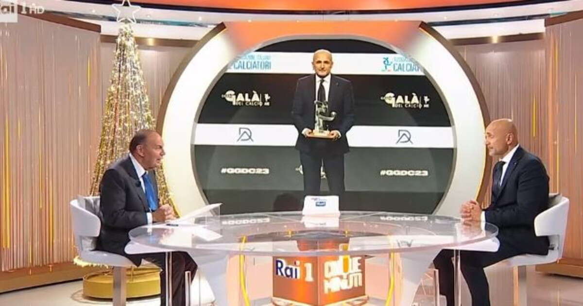 Spalletti fa vincere Vespa: cosa è successo dopo l'intervista in tv