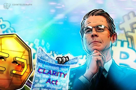 US Treasury secretary signals progress on Bitcoin reserve, CLARITY Act