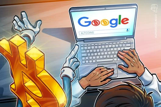  Altcoin Google searches hit highest since 2021 amid ETF, treasury moves 