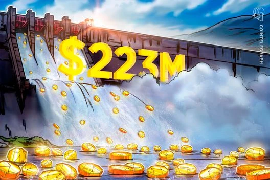  Crypto funds see $223M outflow, ending 15-week streak as Fed dampens sentiment 