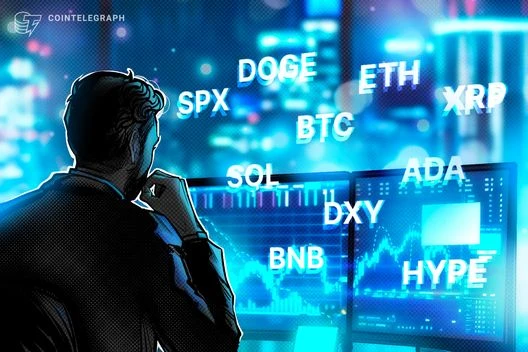 Price predictions 7/28: SPX, DXY, BTC, ETH, XRP, BNB, SOL, DOGE, ADA, HYPE 